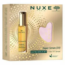 Nuxe Super Serum [10] Concentrato Anti-Età 30ml + Pietra Gua Sha Massaggio Viso