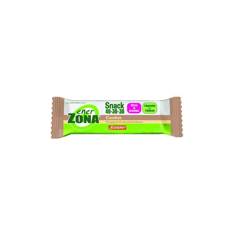 EnerZona Linea Snack Bar Dieta a ZONA 1 Barretta Gusto Cookie 40-30-30