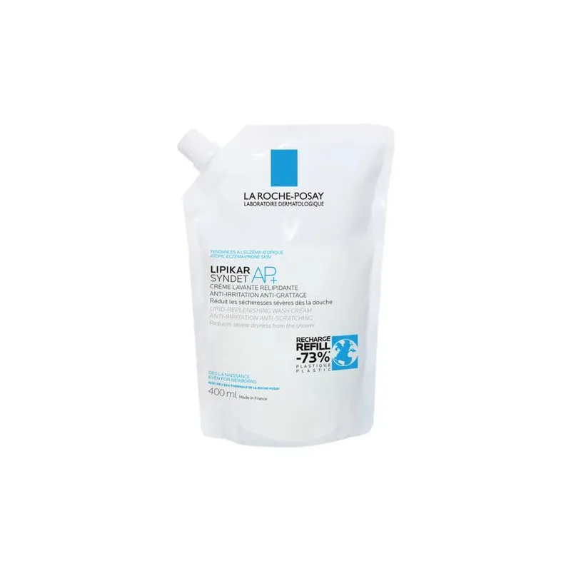 La Roche-Posay Lipikar Syndet AP+ Crema Detergente Relipidante Anti-Irritazioni e Anti-Prurito 400 ml