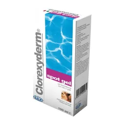 ICF Farmaceutici Linea Animali Domestici Clorexyderm Spot Gel Cani Gatti 100 ml